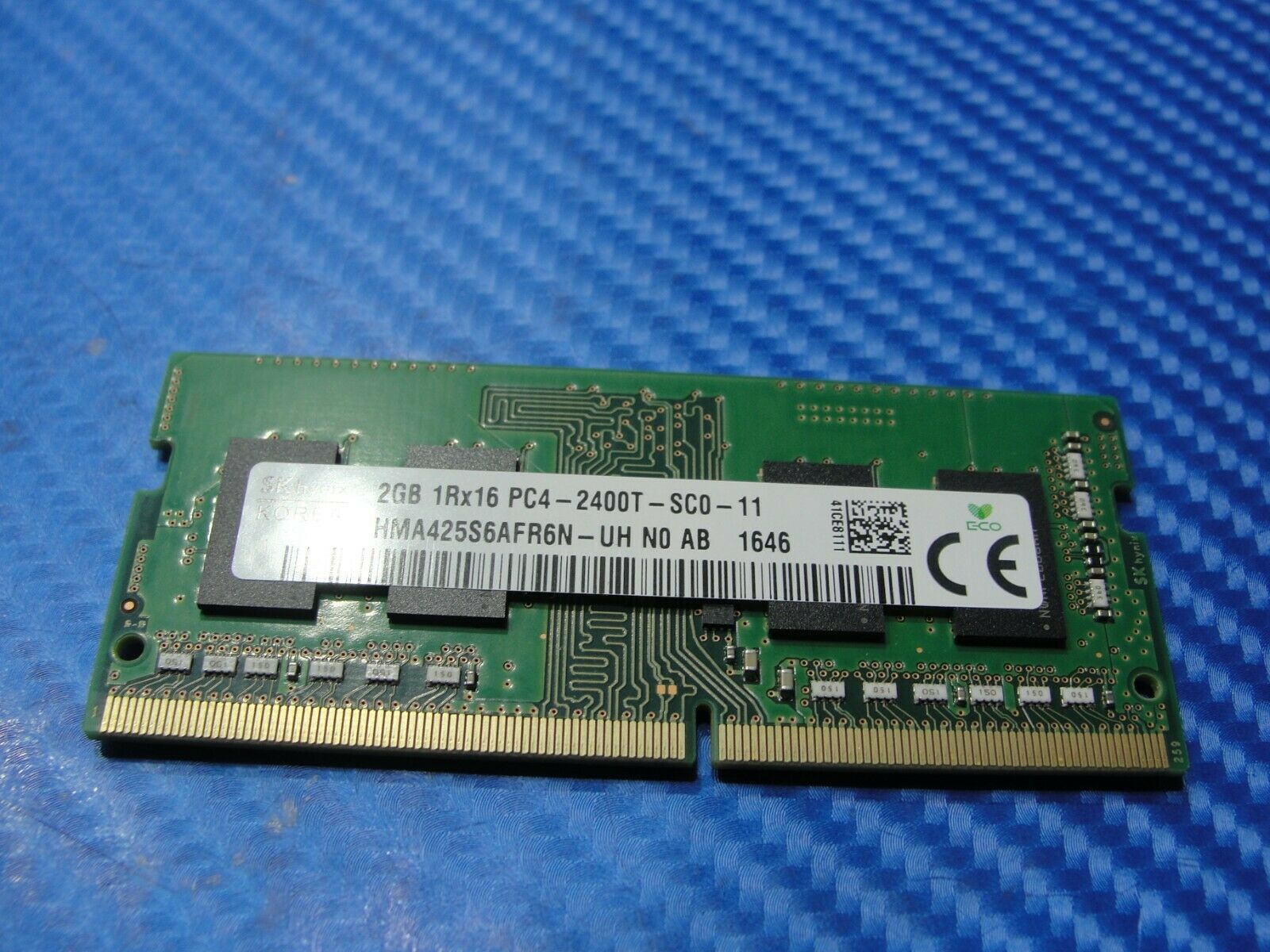 Dell 15 5566 SK Hynix 2GB 1Rx16 PC4-2400T SO-DIMM Memory RAM HMA425S6AFR6N-UH SK hynix