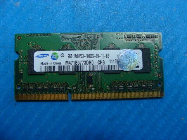 MacBook Pro A1278 Samsung 2GB PC3-10600S SO-DIMM Memory RAM M471B5773DH0-CH9 - Tested Computer Laptop Parts