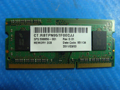 HP 14-1260se MICRON 2GB SO-DIMM Memory RAM PC3-10600S MT8JSF25664HZ-1G4D1 - Tested Computer Laptop Parts