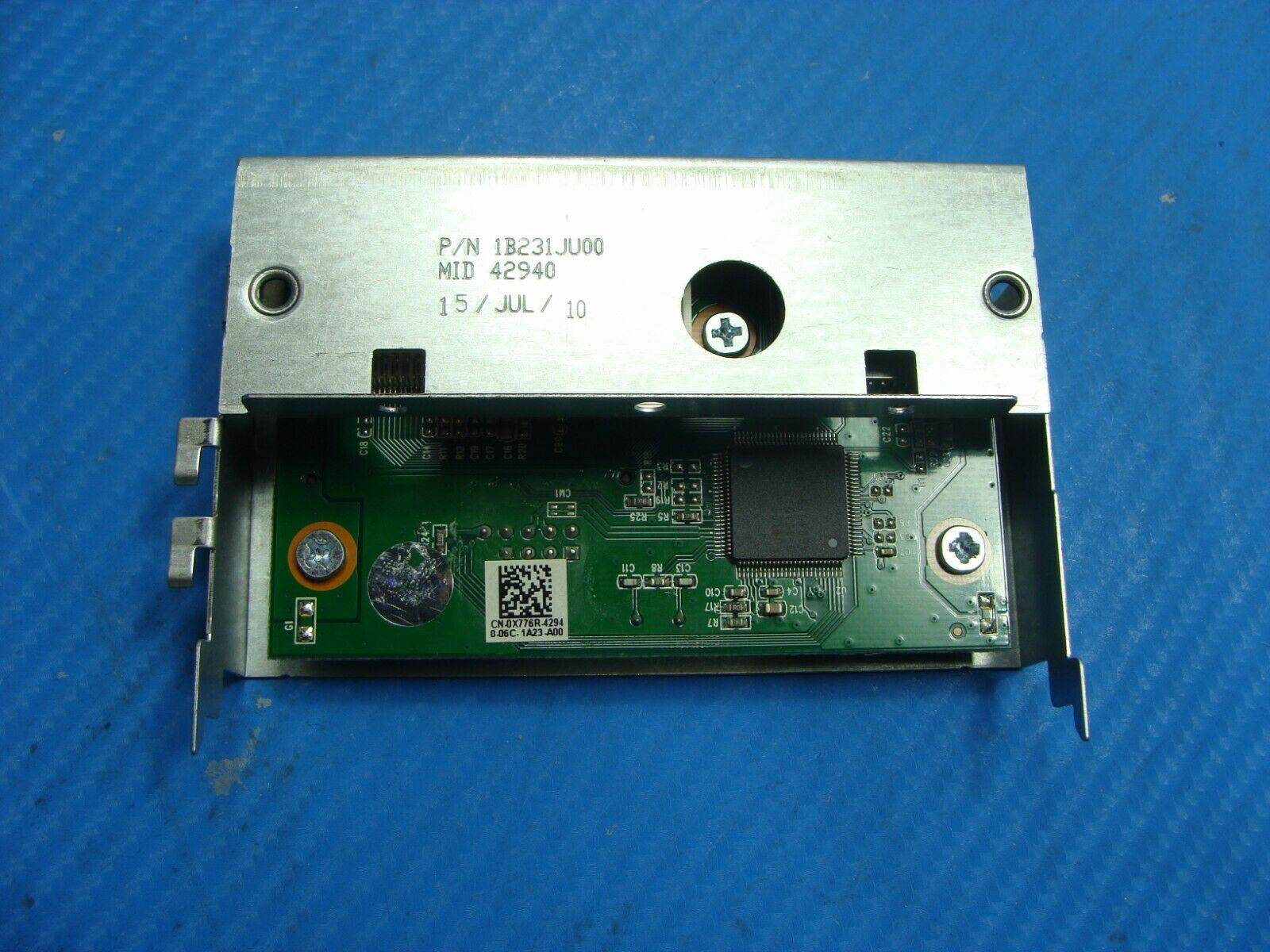 Dell Studio XPS 8100 Genuine Media Memory Card Reader Board X776R 1B231JU00 - Tested Computer Laptop Parts