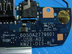 HP ENVY 15-q493cl 15.6" Genuine Laptop USB Audio Port Board w/Cable 6050A2779601 HP