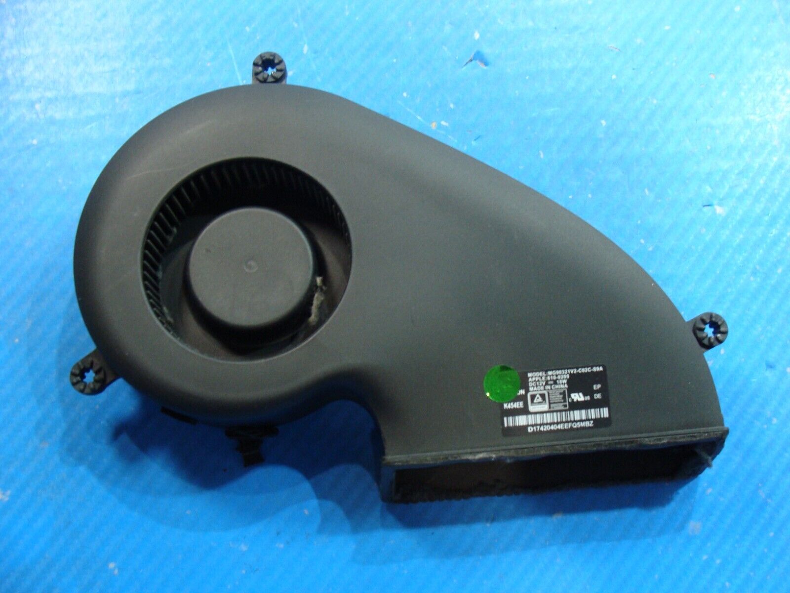 iMac A1419 Late 2013 ME089LL/A 27 Genuine CPU Cooling Fan 923-0302 610-0209