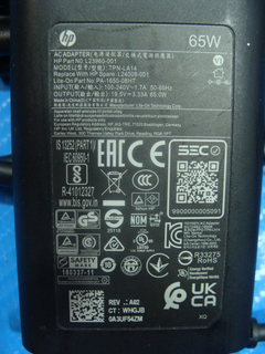 Genuine HP Laptop Charger L23960-001, L24008-001, TPN-LA14 65W AC Adapter