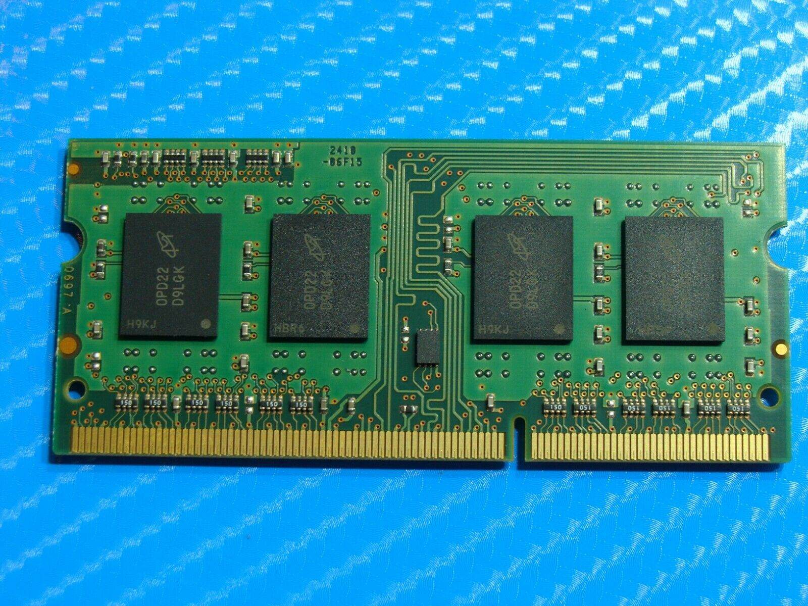 MacBook A1278 Laptop Micron 2GB Memory PC3-8500S-7-10-B1 MT8JSF25664HZ-1G1D1 - Tested Computer Laptop Parts