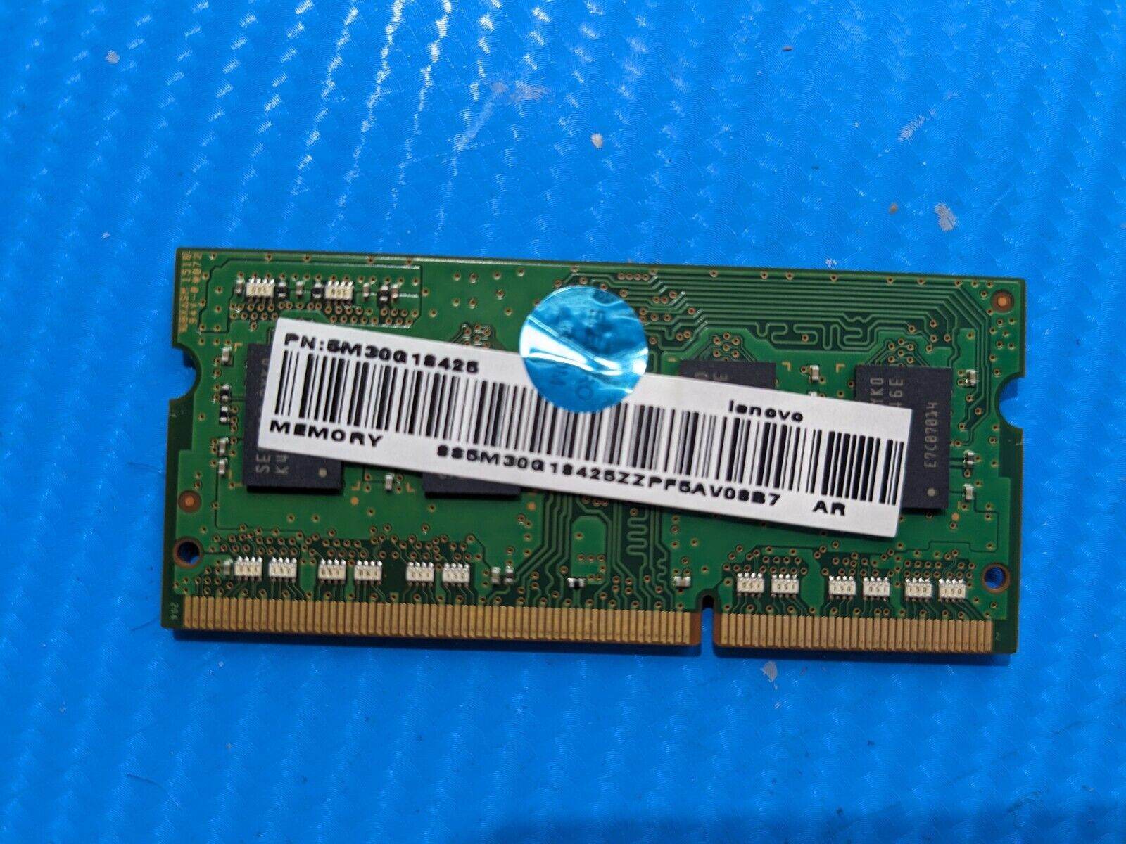 Lenovo 100-15IBD So-Dimm Samsung 4GB Memory Ram PC3L-12800S M471B5173EB0-YK0 - Tested Computer Laptop Parts