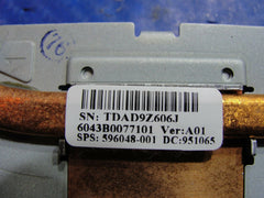 HP EliteBook 8740w 17" Genuine Cooling Heatsink 596048-001 6043B0077101 ER* - Laptop Parts - Buy Authentic Computer Parts - Top Seller Ebay