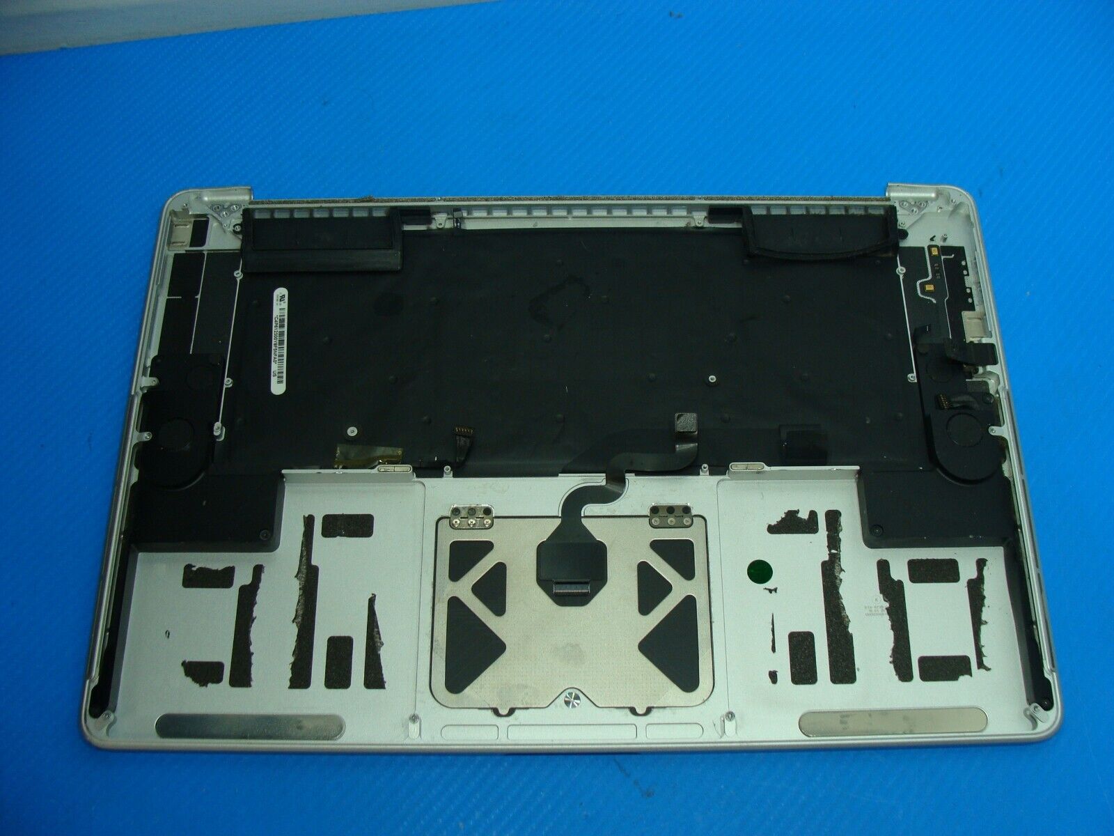 MacBook Pro A1398 15 Early 2013 ME665LL/A Top Case w/Keyboard Silver 661-6532