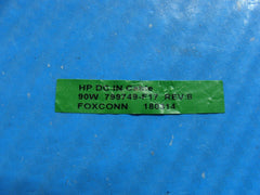 HP Envy 17m-bw0013dx 17.3 DC In Power Jack w/Cable 799749-F17