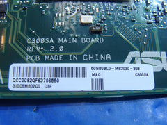 Asus ChromeBook 13.3" C300S Intel Celeron N3060 2.48GHz Motherboard AS IS GLP* ASUS