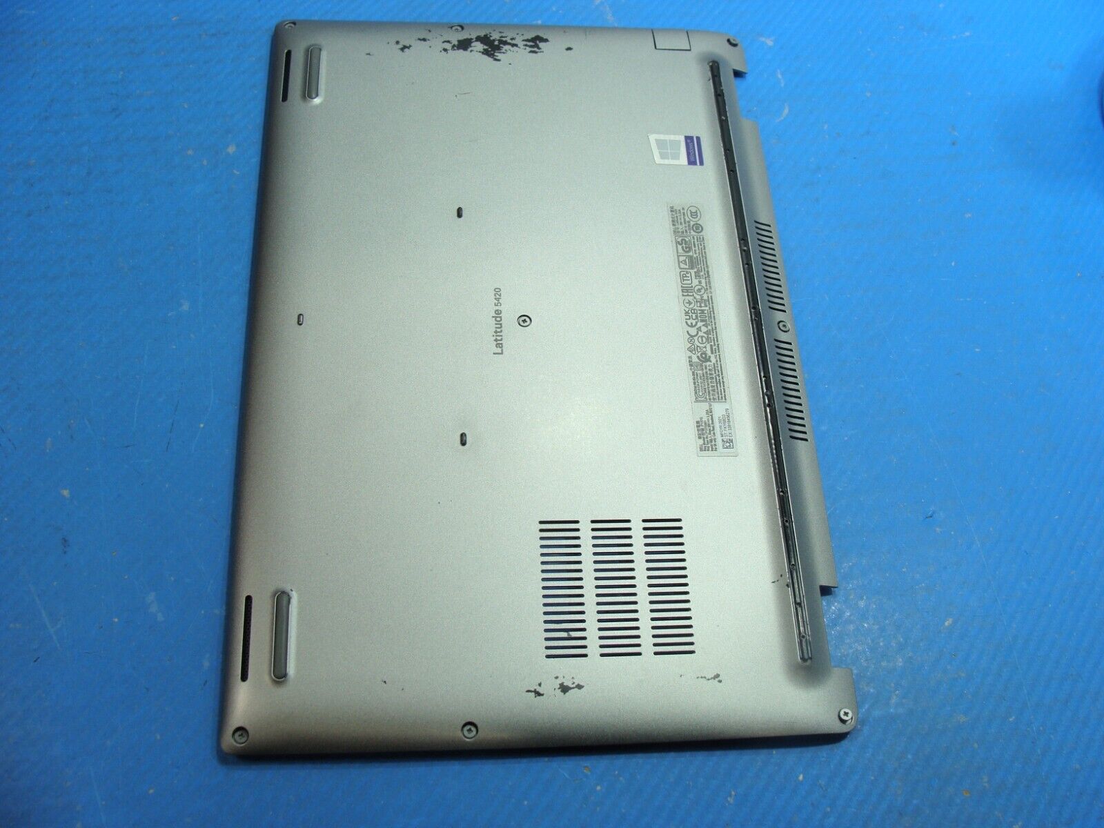 Dell Latitude 5420 14 Bottom Case Base Cover Silver 63DTN AP30K000C01