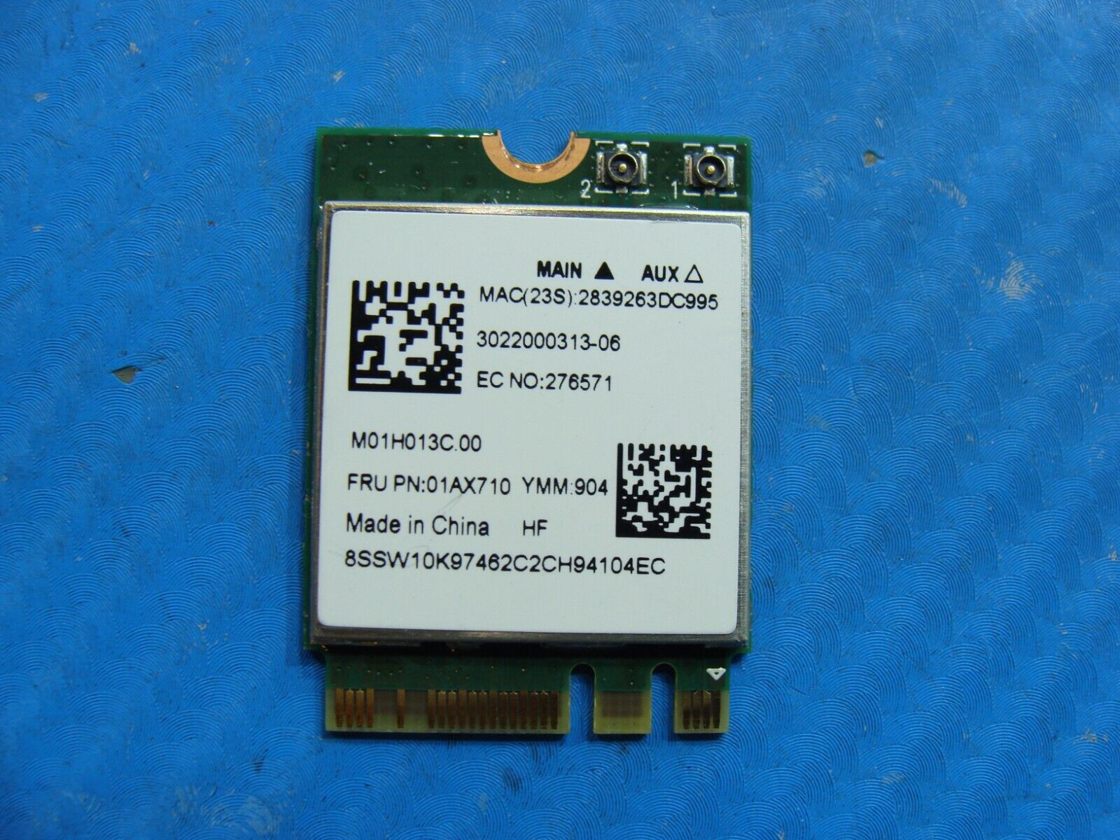 Lenovo IdeaPad L340-15API 15.6 Wireless WiFi Card RTL8821CE 01AX710