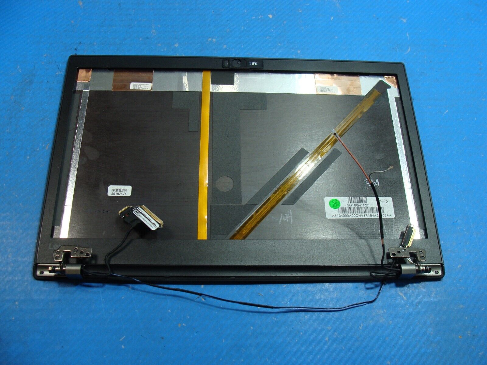 Lenovo ThinkPad 14” T470s OEM Laptop LCD Back Cover w/Front Bezel AP134000A00