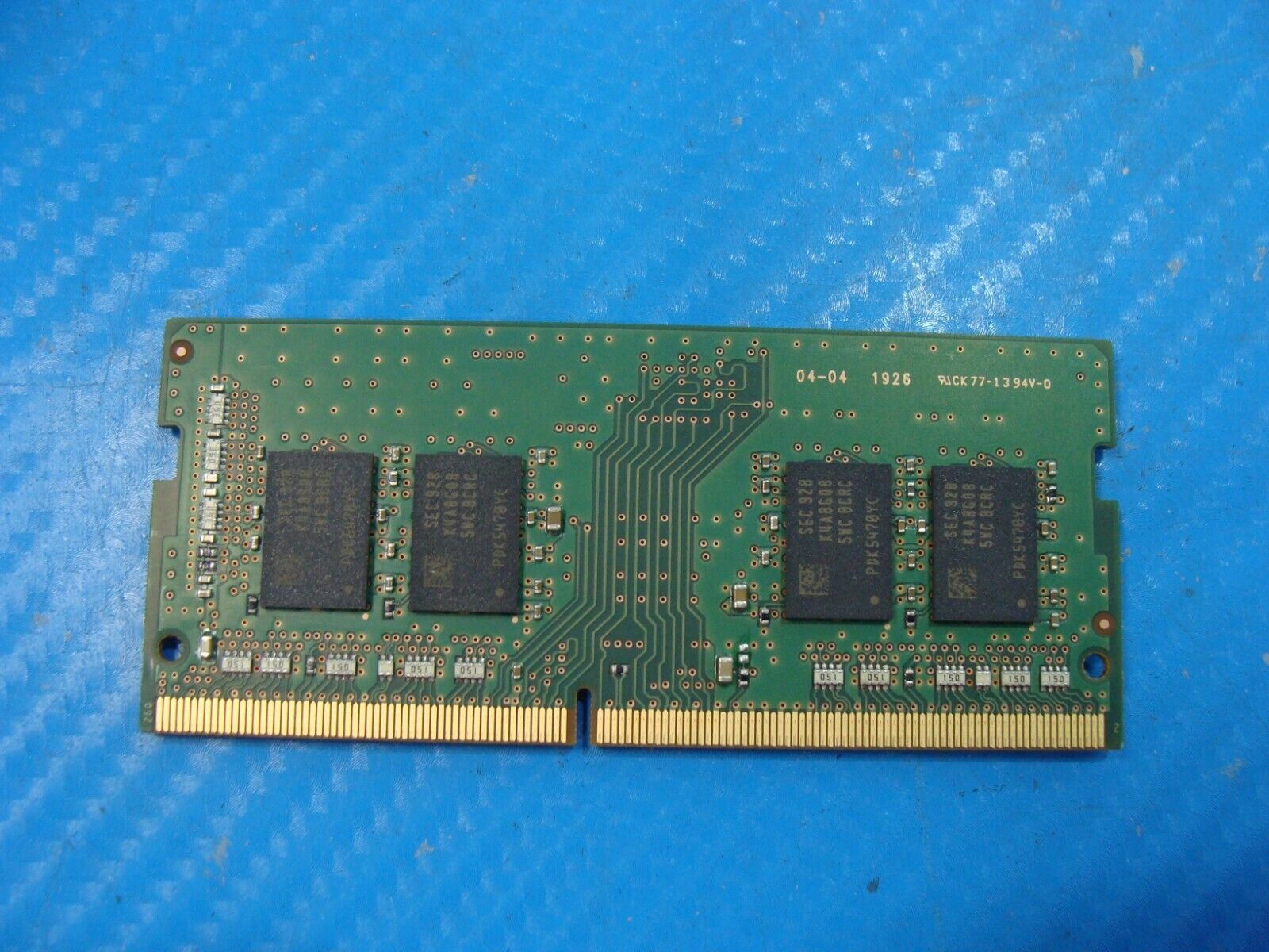 Toshiba A50-E So-Dimm Samsung 8GB 1Rx8 Memory RAM PC4-2400T M471A1K43CB1-CRC