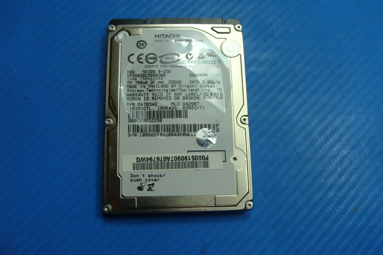 TOSHIBA 2.5型 SerialATA HDD 500GB　MQ01ABF050 : Toshiba 1TB 5400RPM 128MB Cache SATA 6Gb⁄s (7mm) 2.5in
