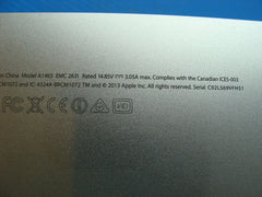 MacBook Air A1465 11" 2013 MD711LL/A MD712LL/A Bottom Case Silver 923-0436 - Laptop Parts - Buy Authentic Computer Parts - Top Seller Ebay