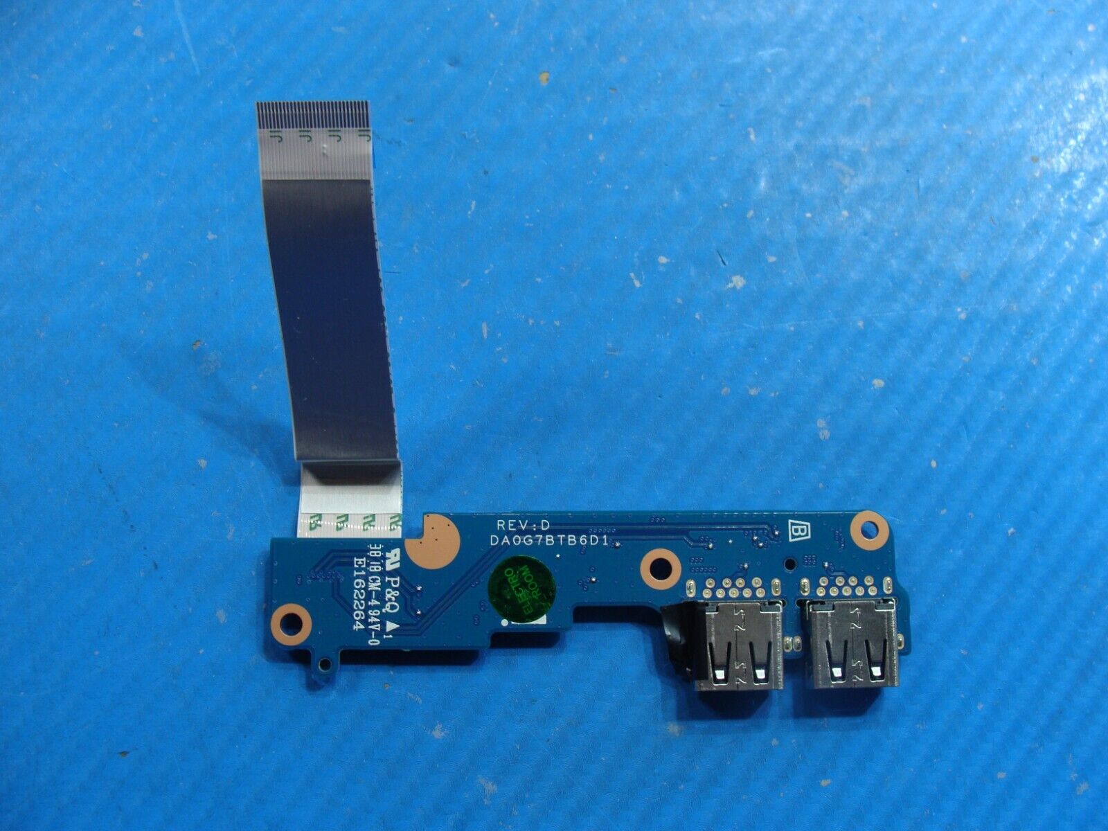 HP Pavilion 15-cs0085cl 15.6 USB Port Board w/Cable DA0G7BTB6D1
