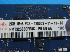 MacBook A1278 SO-DIMM Hynix 2GB Memory RAM PC3-12800S-11-11-B2 HMT325S6CFR8C-PB - Tested Computer Laptop Parts