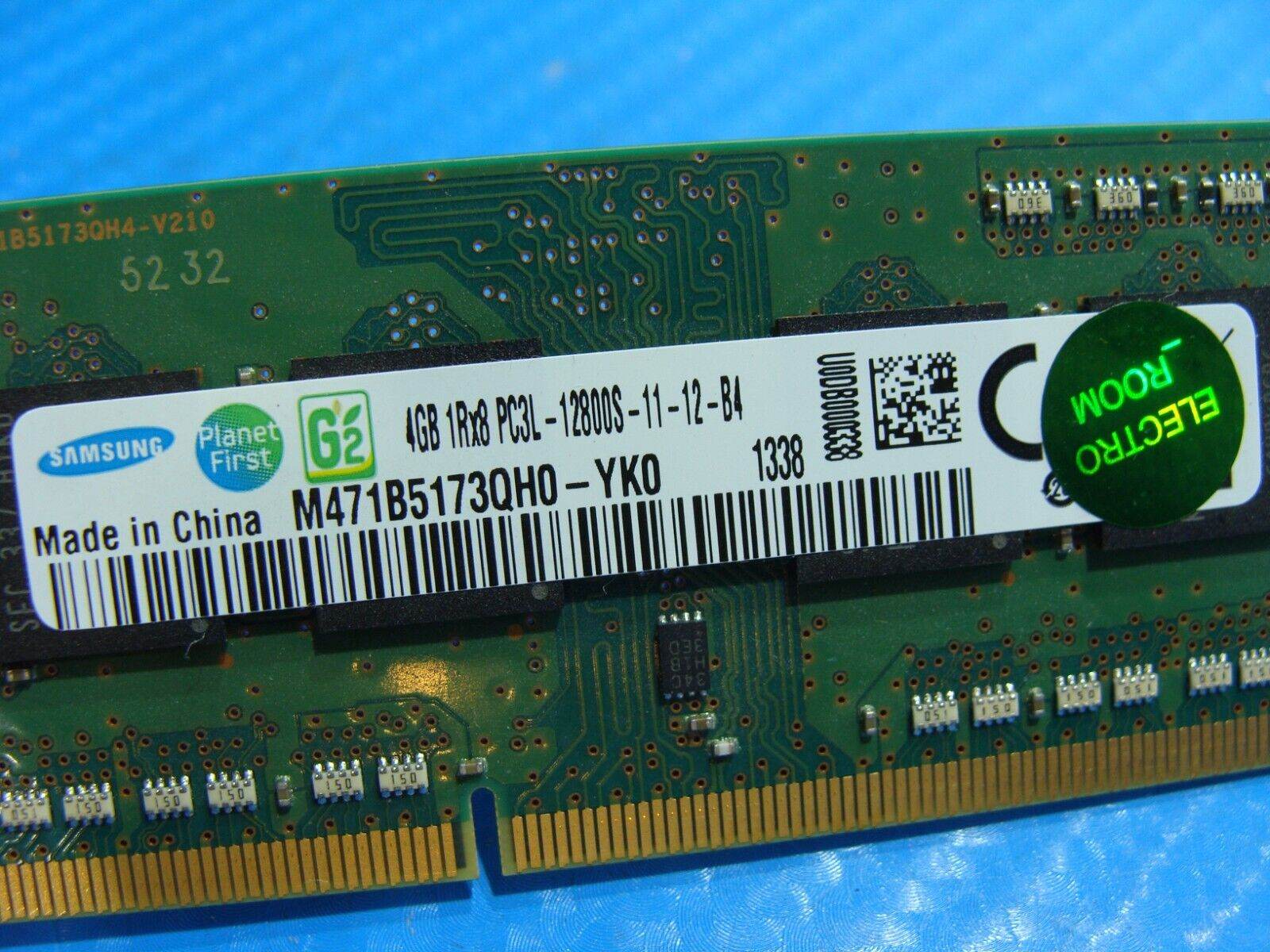 Dell E6440 Samsung 4GB PC3L-12800S SODIMM Memory RAM M471B5173QH0-YK0 - Tested Computer Laptop Parts