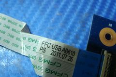 HP Pavilion DV6 Series 15.6" OEM Dual USB Port Board w/Cable HPMH-40GAB630S-C300 HP