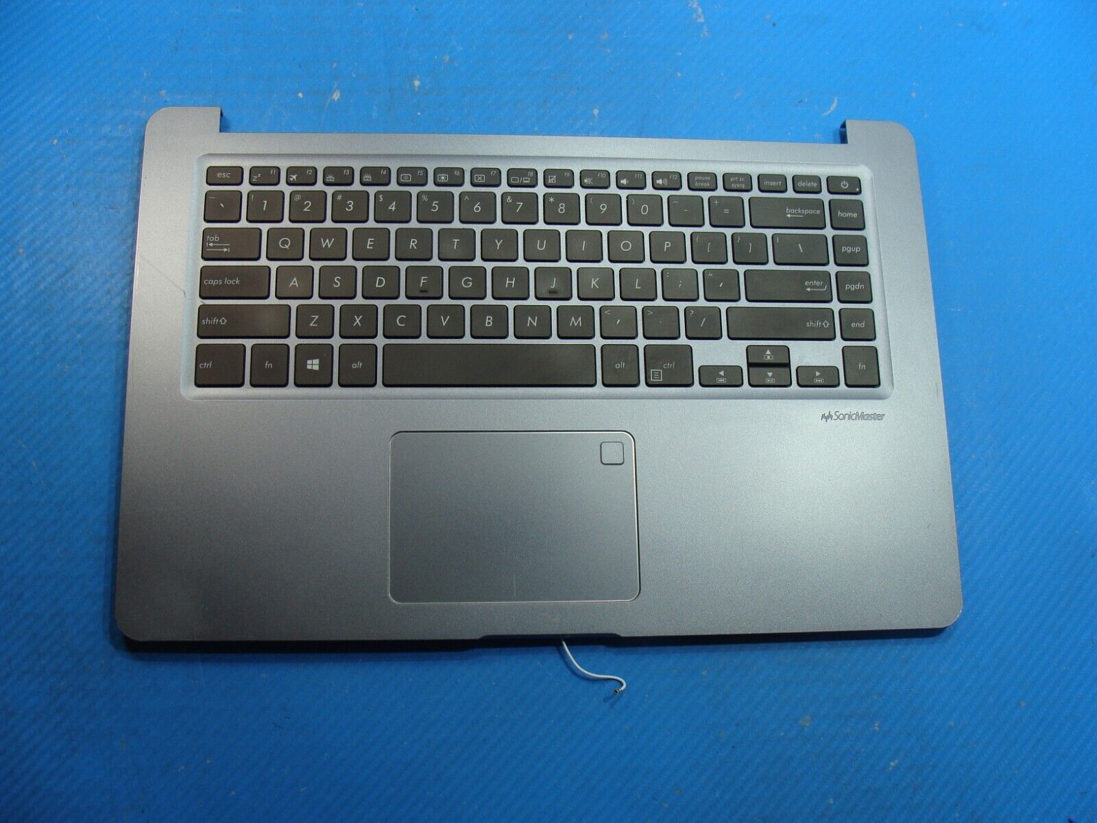 Asus VivoBook 15.6" S15 S510UN-MS52 Genuine Palmrest w/Keyboard Touchpad Gray