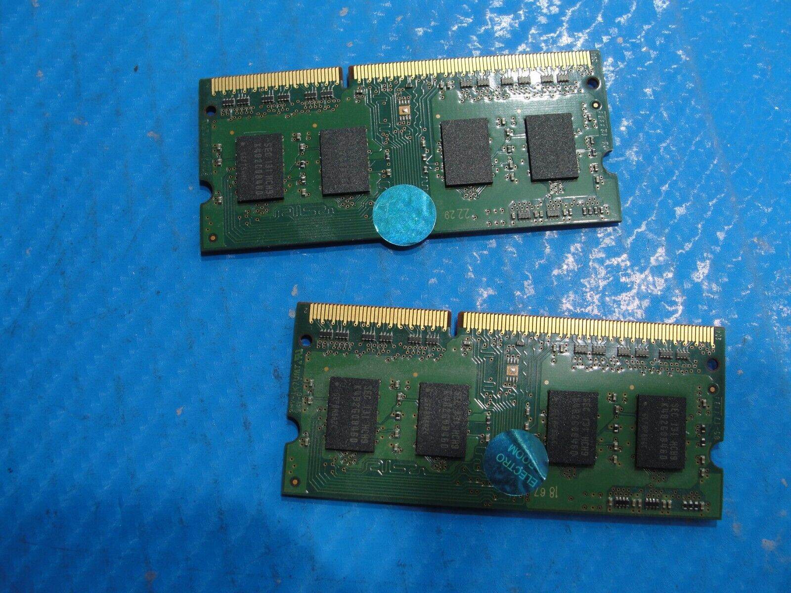 MacBook Pro A1278 Samsung 2Gb x2 Memory Ram So-Dimm PC3-10600S M471B5773DH0-CH9 - Tested Computer Laptop Parts
