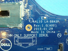 Dell Inspiron 5758 17.3" Genuine Intel i5-5200U Motherboard LA-B843P FRV68 AS IS 