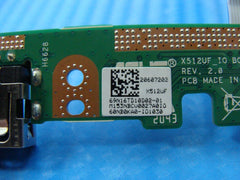 Asus VivoBook 15 F512J 15.6" Genuine Dual USB Board w/Cable 60NB0KA0-IO1030