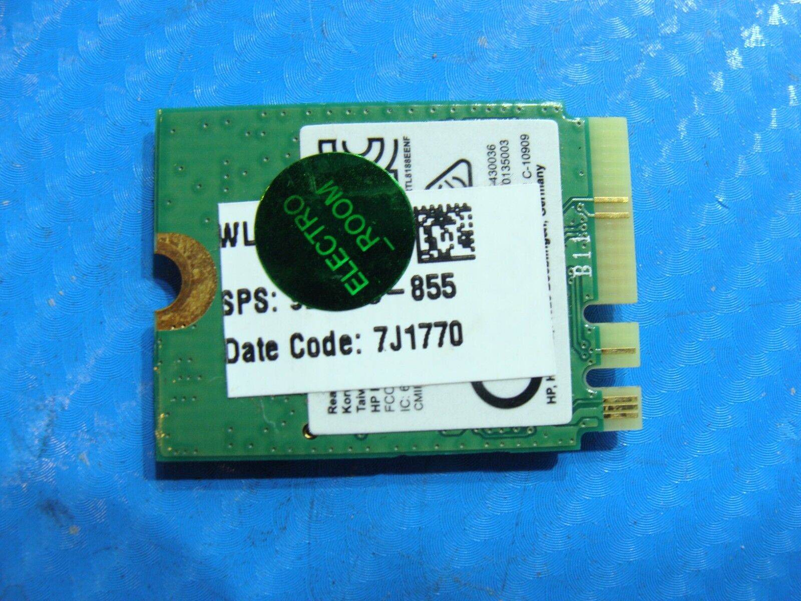 HP 15.6” 15-bs086nr Genuine Laptop Wireless WiFi Card AW-NE259NF 915616-002 - Tested Computer Laptop Parts