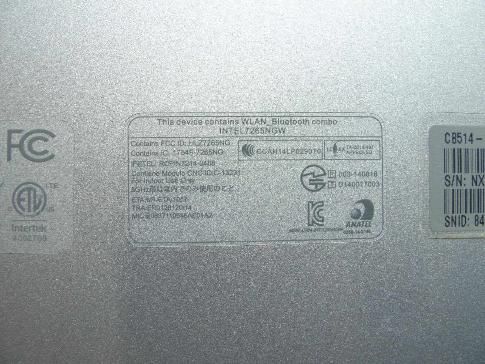 Acer Chromebook CB514-1H-C0FF 14