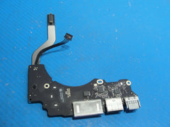 MacBook Pro A1502 13" Late 2013 ME864LL/A I/O Board Right w/Cables 661-8155 