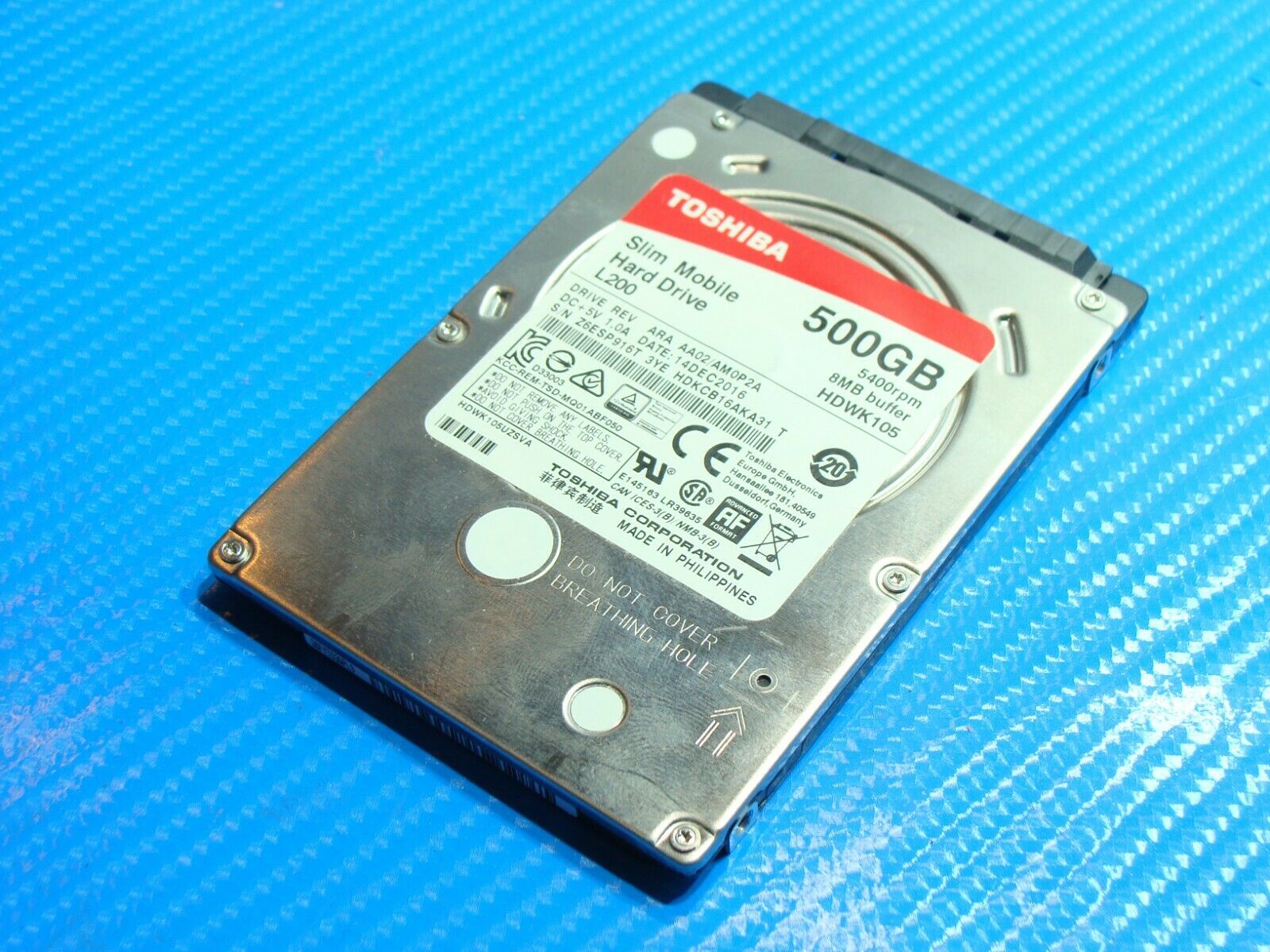 HP m6-w103dx Toshiba 500GB 5400RPM 2.5