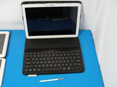 LOT of 4 Samsung Tablet: Galaxy Note Pro 12.2 SM-P900, Tab 2, SM-T580, SM-800