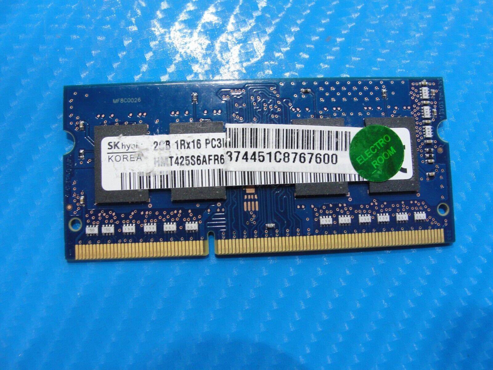 Acer R3-471T SK Hynix 2Gb 1Rx16 Memory So-Dimm PC3L-12800S HMT425S6CFR6A-PB - Tested Computer Laptop Parts
