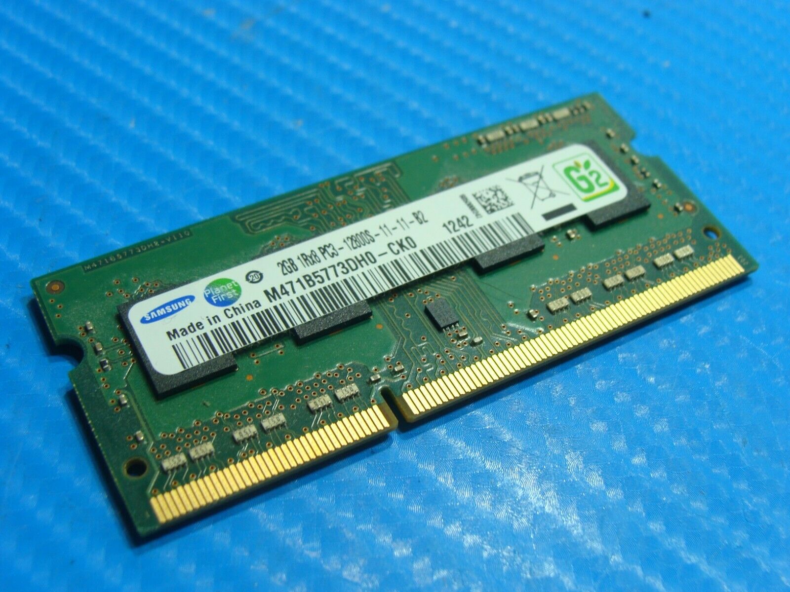 Asus Q500A-BSI5N04 Samsung 2GB PC3-12800S SO-DIMM Memory RAM M471B5773DH0-CK0 Samsung