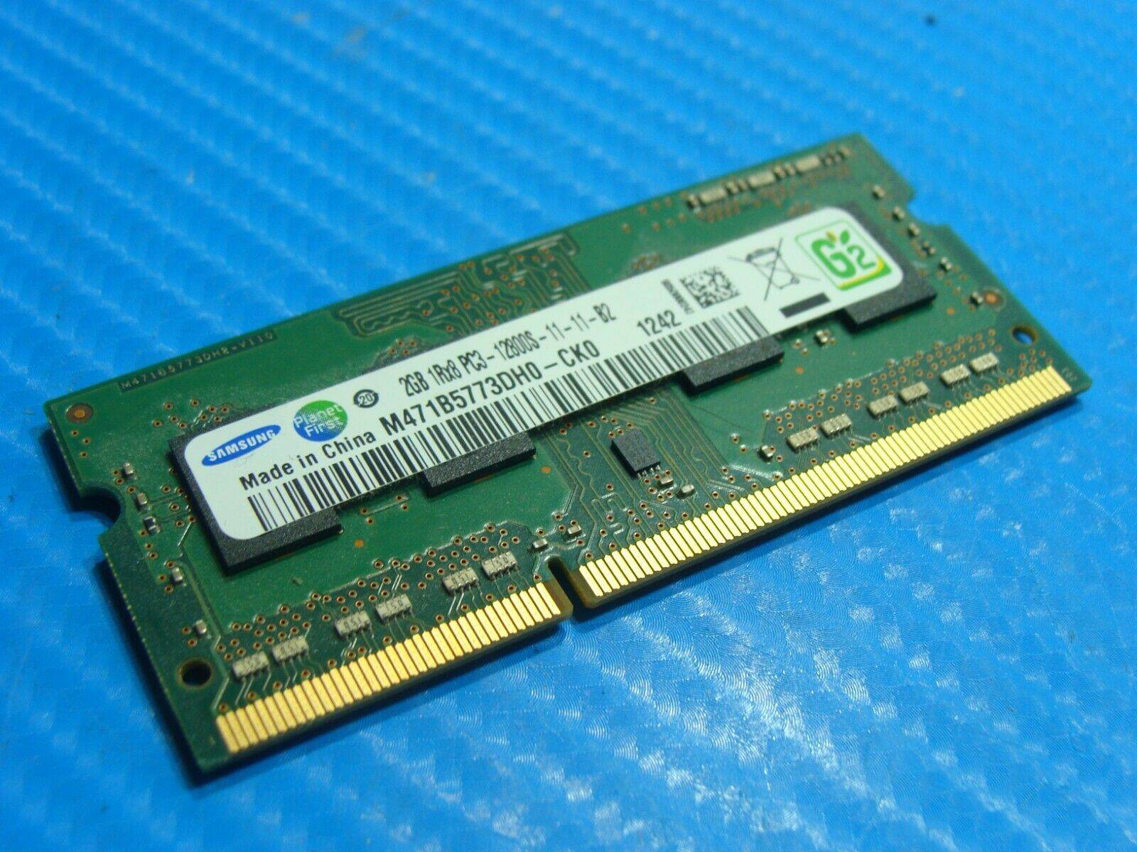 Asus Q500A-BSI5N04 Samsung 2GB PC3-12800S SO-DIMM Memory RAM M471B5773DH0-CK0 - Tested Computer Laptop Parts