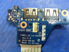 Lenovo Ideapad Z400 14" Genuine Laptop Audio USB Board w/ Cable LS-9062P Lenovo