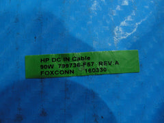 HP Envy m7-u009dx 17.3" Genuine DC IN Power Jack w/Cable 799736-F57