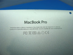 MacBook Pro A1502 13" Early 2015 MF839LL/A Bottom Case Silver 923-00503