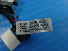 Dell Latitude E5470 14" DC IN Power Jack w/Cable 4XV4N DC30100VA00