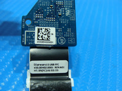 HP Pavilion x360 15-cr0037wm 15.6" Genuine Dual USB Board w/Cable 455.0EH02.0001
