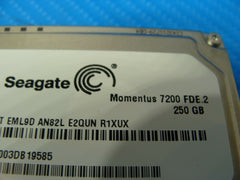 Lenovo T520 Seagate 250GB SATA 2.5" HDD Hard Drive ST9250412AS Seagate