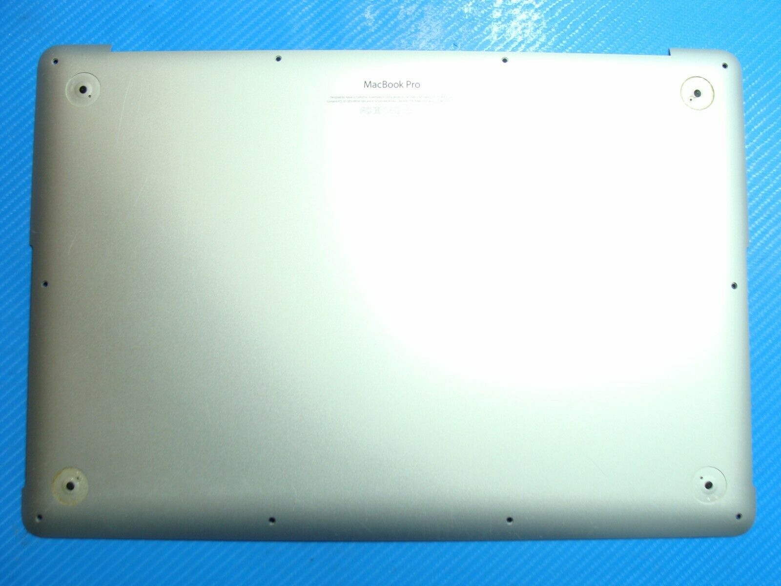 MacBook Pro A1398 ME294LL/A 2013 15" Genuine Laptop Bottom Case Silver 923-0671 