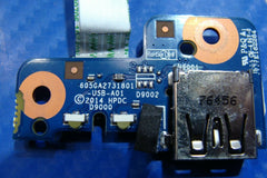HP 14-am052nr 14" Genuine Laptop USB Port Board w/Cable 6050A2731801 HP