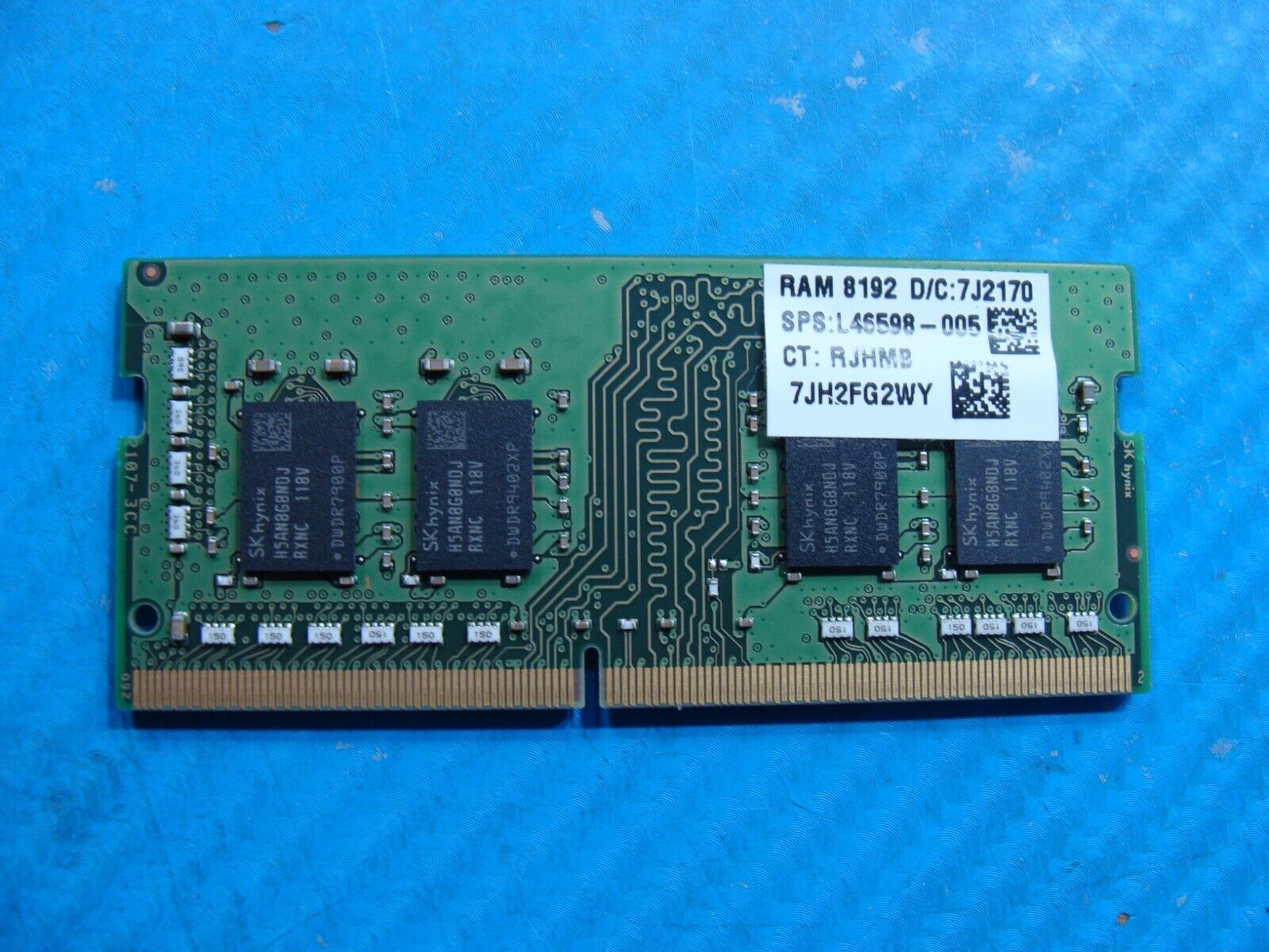 HP 17-cb1097nr SK Hynix 8GB 1Rx8 PC4-3200AA Memory RAM SO-DIMM HMA81GS6DJR8N-XN