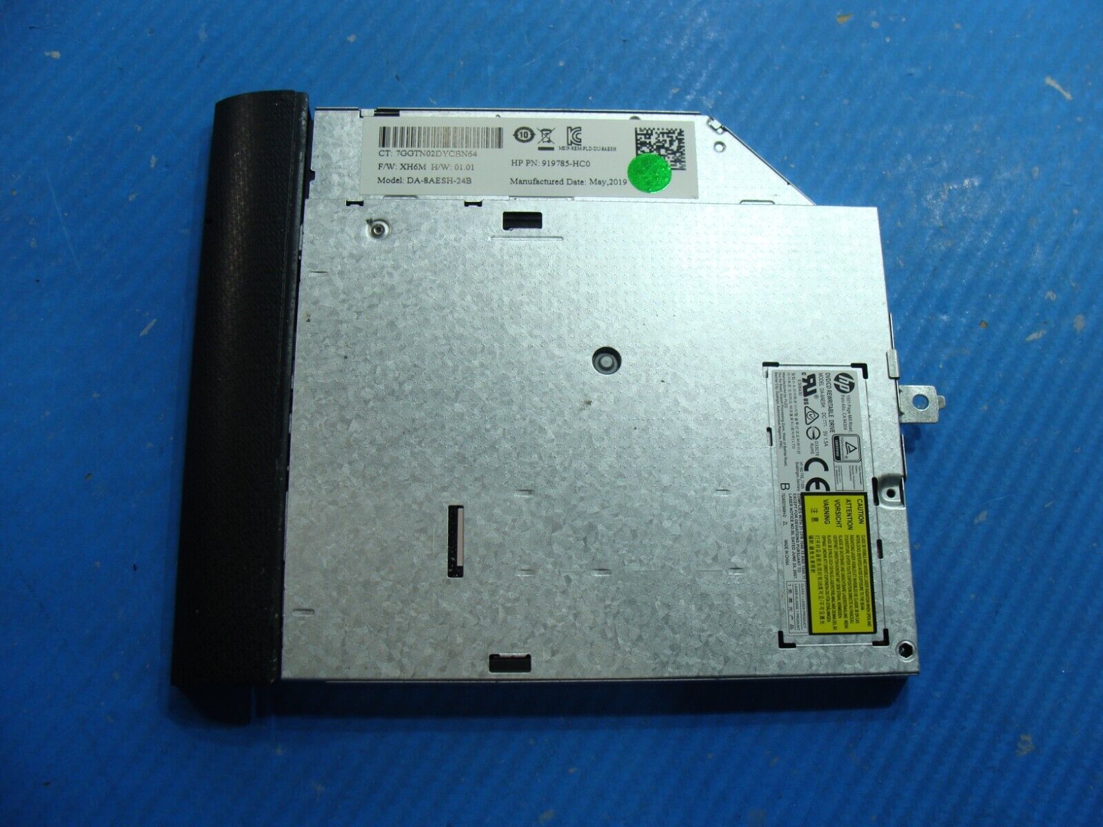 HP 17-by1021cl 17.3 Genuine Laptop DVD/CD Burner Drive DA-8AESH 919785-HC0