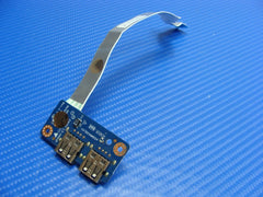 HP 15-g010dx 15.6" Genuine Laptop Dual USB Port Board with Ribbon LS-A993P HP