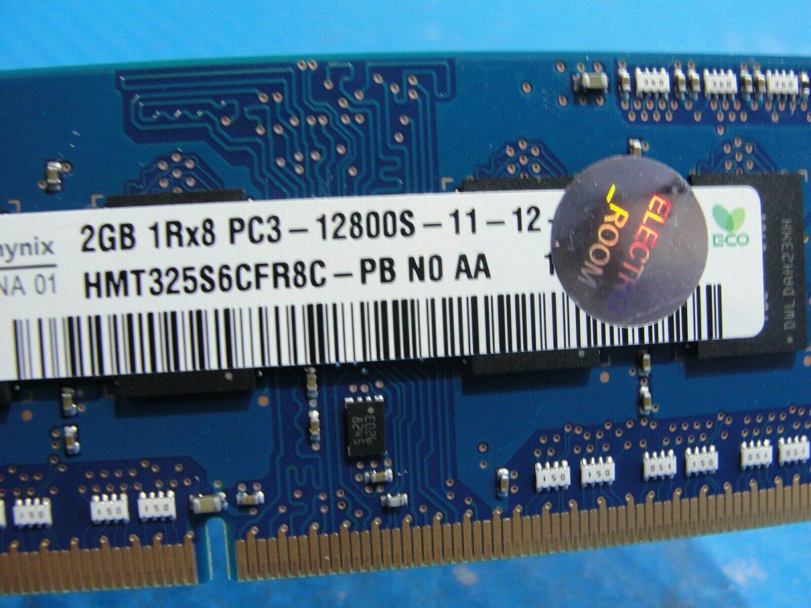 MacBook Pro A1278 SK Hynix 2GB Memory RAM SO-DIMM PC3-12800S HMT325S6CFR8C-PB - Tested Computer Laptop Parts