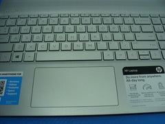 HP 15-dy1091wm 15.6" Genuine Laptop Palmrest w/Touchpad Keyboard EA0P500601A