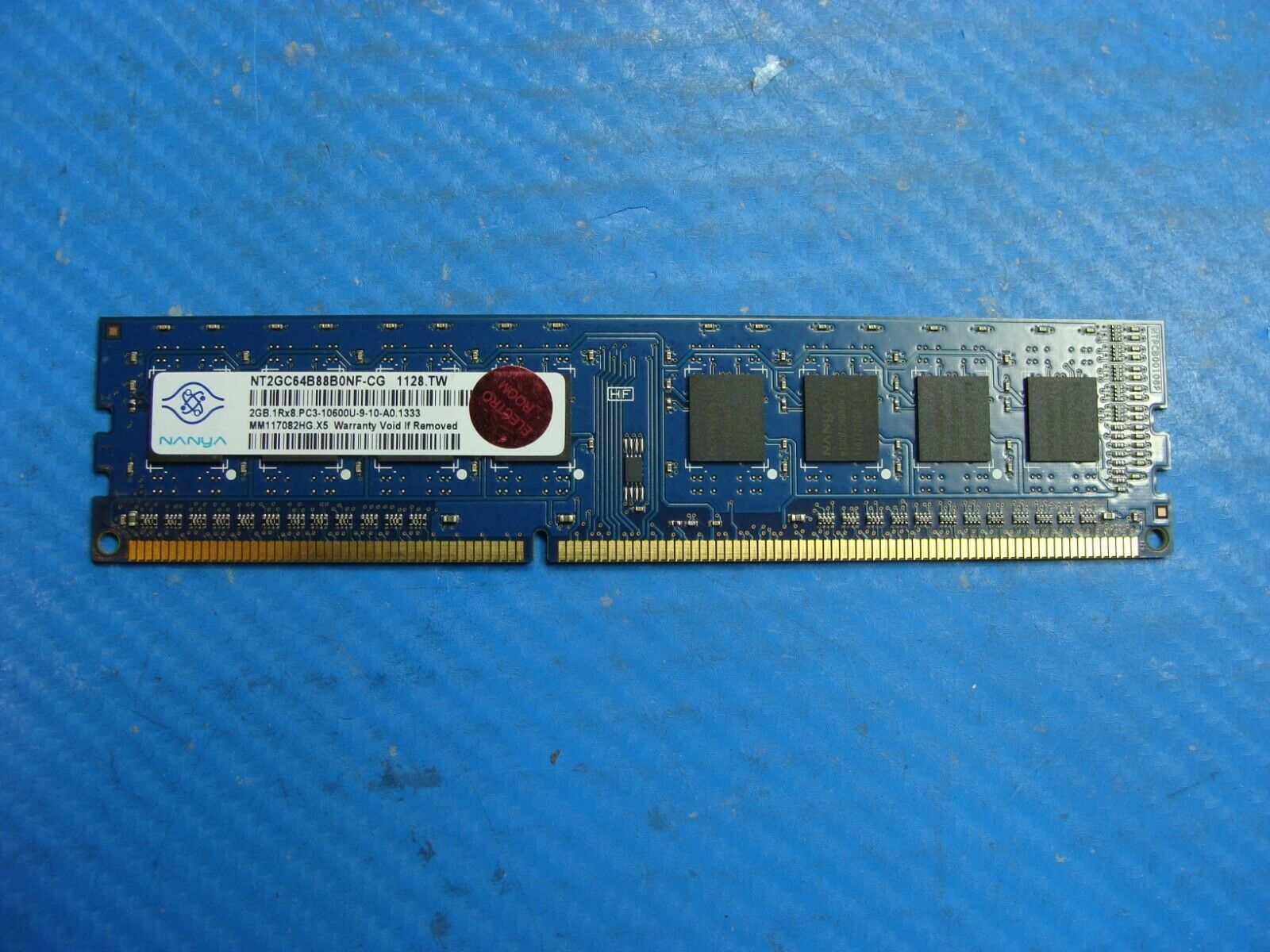 Dell 8300 Nanya 2GB 1Rx8 PC3-10600U DIMM Memory RAM NT2GC64B880NF-CG Nanya