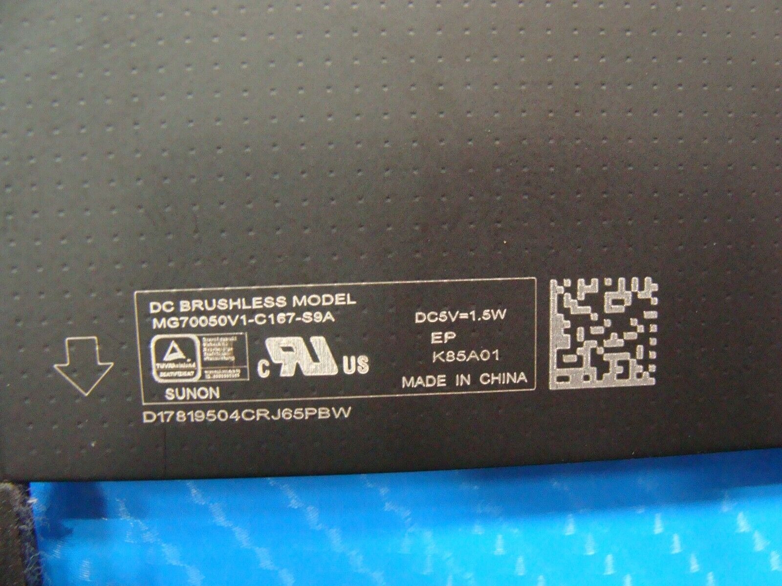 MacBook Pro A1990 Mid 2018 MR962LL/A MR972LL/A 15 Left & Right Fans 923-02538